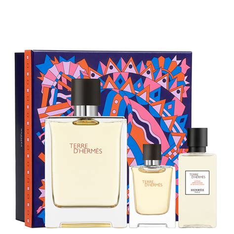 terre d hermes hermès|Hermes terre d'hermes gift set.